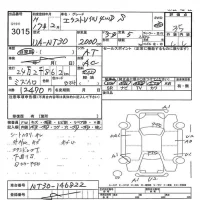 Nissan X-TRAIL лот № 3015 оценка 3.5  с аукциона в Японии 7