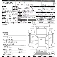 Nissan AD лот № 165 оценка 3.5  с аукциона в Японии 11