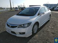 Honda CIVIC HYBRID лот № 51 оценка 4  с аукциона в Японии 1