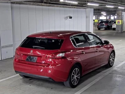 Peugeot 308  с аукциона в Японии