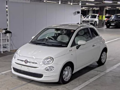 Fiat 500  с аукциона в Японии