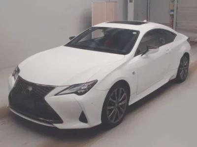 Lexus RC  с аукциона в Японии