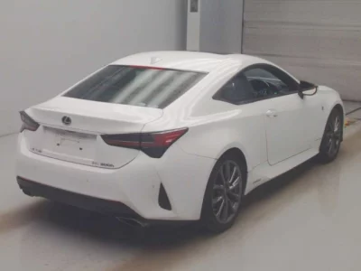 Lexus RC  с аукциона в Японии