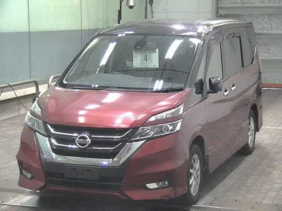 Nissan SERENA  с аукциона в Японии