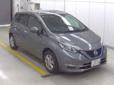 Nissan NOTE  с аукциона в Японии