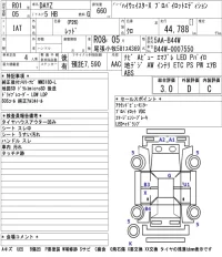 Nissan DAYZ лот № 3077 оценка 3  с аукциона в Японии 5