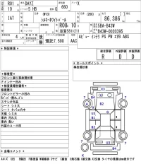 Nissan DAYZ лот № 8006 оценка R  с аукциона в Японии 5