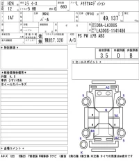 Daihatsu MIRA E S лот № 3083 оценка 3.5  с аукциона в Японии 5