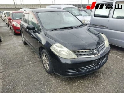 Nissan TIIDA  с аукциона в Японии