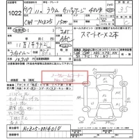 Toyota RAUM лот № 1022 оценка 3.5  с аукциона в Японии 6