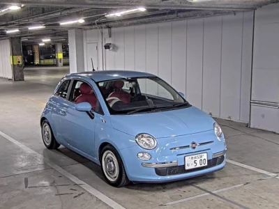 Fiat 500  с аукциона в Японии