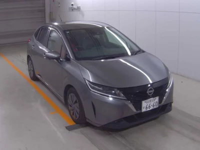 Nissan NOTE  с аукциона в Японии