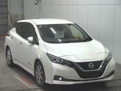 Nissan LEAF  с аукциона в Японии