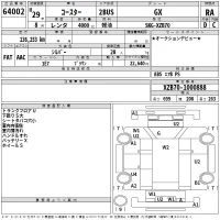 Toyota COASTER лот № 64002 оценка RA  с аукциона в Японии 2