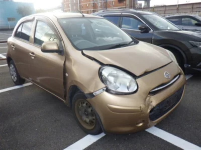 Nissan MARCH  с аукциона в Японии