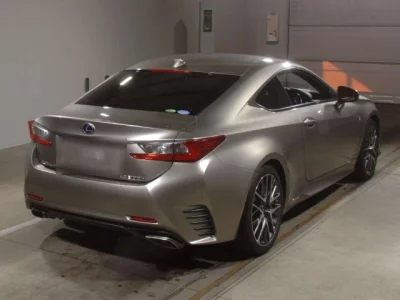 Lexus RC  с аукциона в Японии