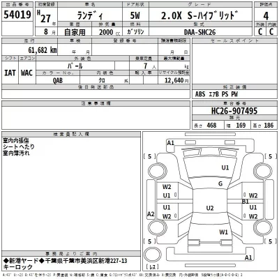 Suzuki LANDY  с аукциона в Японии