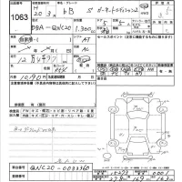 Toyota BB лот № 1063 оценка R  с аукциона в Японии 6