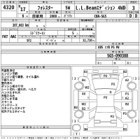 Subaru FORESTER лот № 4320 оценка 3  с аукциона в Японии 2