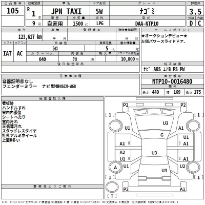 Toyota JPN TAXI  с аукциона в Японии