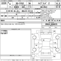 Toyota COROLLA CROSS лот № 2219 оценка 4.5  с аукциона в Японии 2