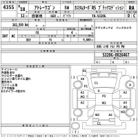 Daihatsu Atrai Wagon лот № 4355 оценка RA  с аукциона в Японии 2