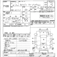 Mazda AZ WAGON лот № 7105 оценка 3  с аукциона в Японии 4