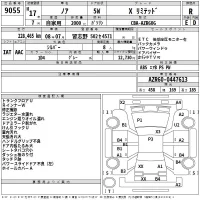 Toyota NOAH лот № 9055 оценка R  с аукциона в Японии 2