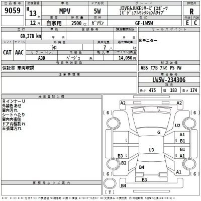 Mazda MPV  с аукциона в Японии
