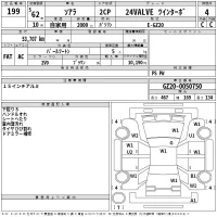 Toyota SOARER лот № 199 оценка 4  с аукциона в Японии 2