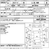 Toyota ALPHARD лот № 50010 оценка R  с аукциона в Японии 2