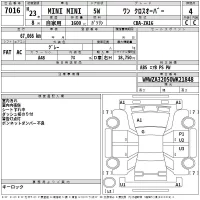 BMW MINI лот № 7016 оценка 4  с аукциона в Японии 2