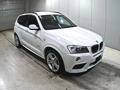 BMW X3  с аукциона в Японии
