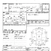 Subaru IMPREZA G4 лот № 21 оценка R  с аукциона в Японии 5