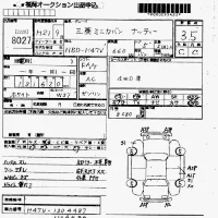 Mitsubishi MINICA лот № 8027 оценка 3.5  с аукциона в Японии 7