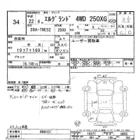 Nissan ELGRAND лот № 34 оценка 3.5  с аукциона в Японии 7