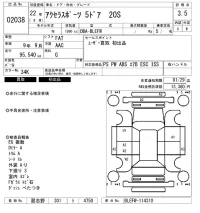 Mazda AXELA лот № 2038 оценка 3.5  с аукциона в Японии 6