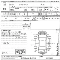 Honda ACTY VAN лот № 10 оценка 3.5  с аукциона в Японии 9