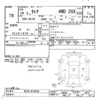 Nissan SERENA лот № 78 оценка R  с аукциона в Японии 7