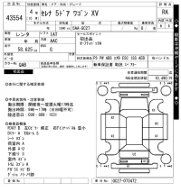 Nissan SERENA лот № 43554 оценка RA  с аукциона в Японии 10