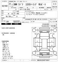 BMW 3-Series лот № 2160 оценка 3.5  с аукциона в Японии 6