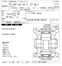 Honda ODYSSEY лот № 2181 оценка 3.5  с аукциона в Японии 6