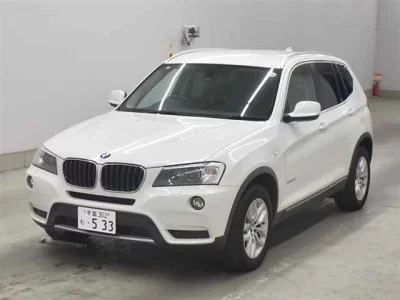 BMW X3  с аукциона в Японии