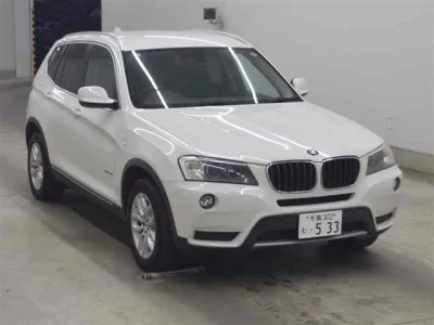 BMW X3  с аукциона в Японии