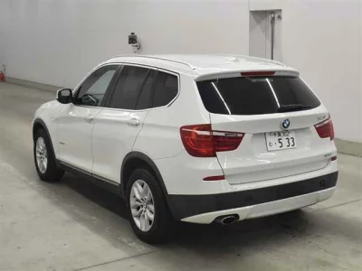 BMW X3  с аукциона в Японии