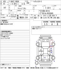 Nissan DAYZ ROOX лот № 3005 оценка 3.5  с аукциона в Японии 5