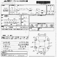 Suzuki EVERY LANDY лот № 8250 оценка 3  с аукциона в Японии 7