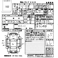 Suzuki SOLIO лот № 102 оценка 3.5  с аукциона в Японии 6