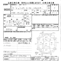 Nissan ROOX лот № 9005 оценка 3  с аукциона в Японии 3