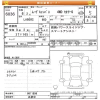 Daihatsu MOVE CANBUS лот № 6036 оценка 5  с аукциона в Японии 5